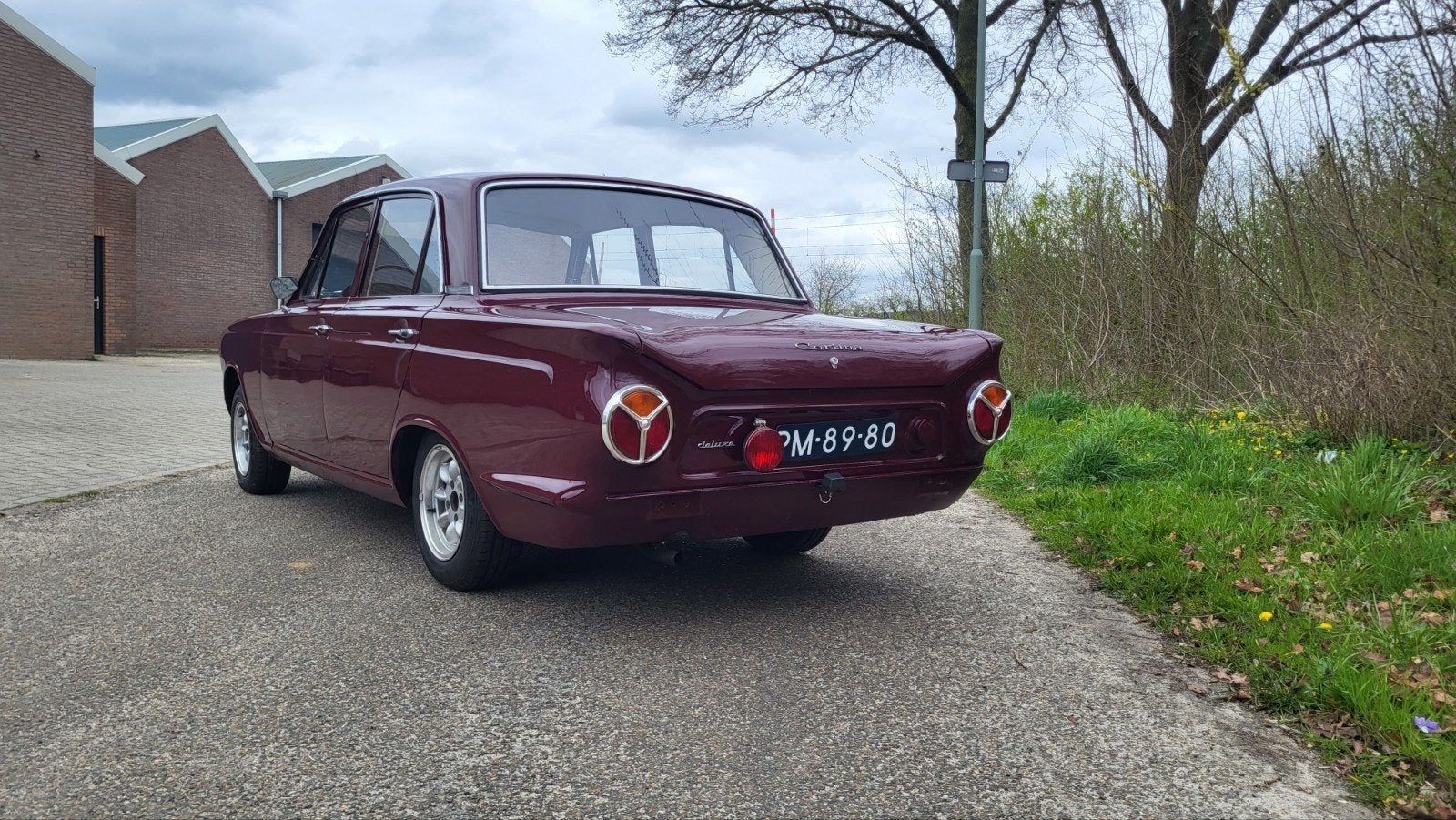 1963 Ford Cortina DeLuxe 1.6 X-flow gereviseerd motor, Auto's, Ford, Lichtmetalen velgen, 4 deurs, Achterwielaandrijving, Overige modellen