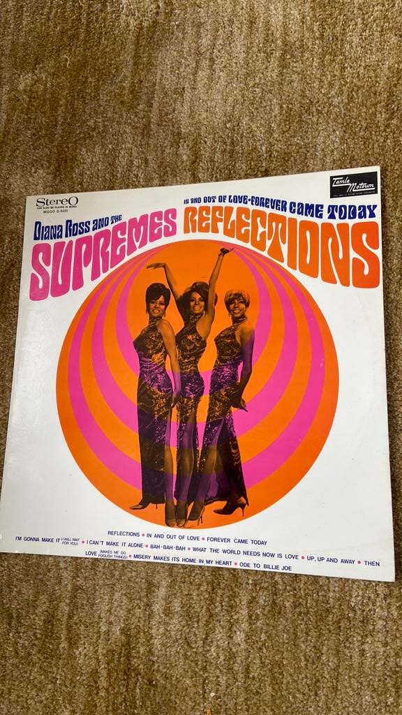 Vinyl LP-“ Diana Ross and the SUPREMES “REFLECTIONS ““, Enlèvement