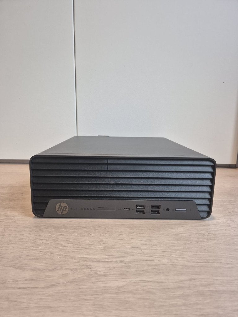HP EliteDesk 805 G6 SFF, 16GB, 512GB, Ryzen 5 pro, RX550X, Zo goed als nieuw, HP, SSD, Met videokaart