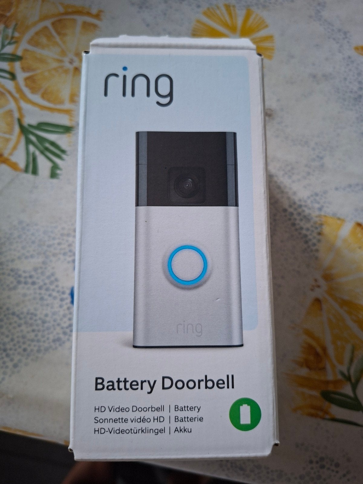nieuwe camera bel weg wegens verkeerde aankoop, Huis en Inrichting, Deurbellen, Ophalen, Bewegingsdetectiesensor, Nieuw, Draadloos