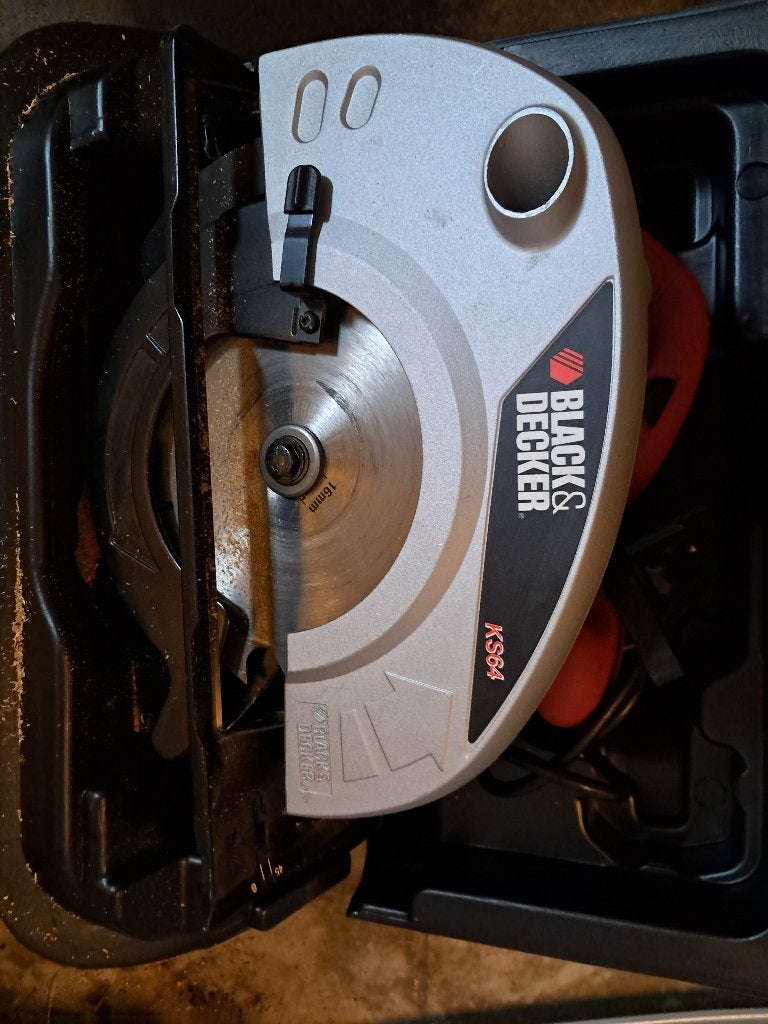 Cirkelzaag Black&Decker, Bricolage & Construction, Outillage | Outillage à main, Enlèvement, Comme neuf
