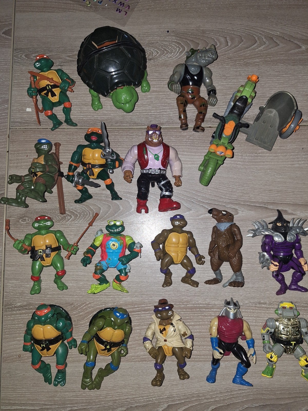 Teenage mutant ninja turtles actiefiguren 90's, Ophalen of Verzenden