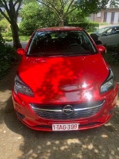 Opel Corsa euro 6 à partir de 01/2017 avec 10200 km, Rouge, Achat, Euro 6, 5 places