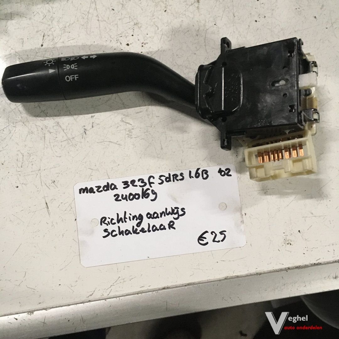 Mazda 323F 5drs 1.6 B 2002 Wagennr 2400169 Richtingaanwijzer, Auto-onderdelen, Gebruikt, -, -, Ophalen of Verzenden