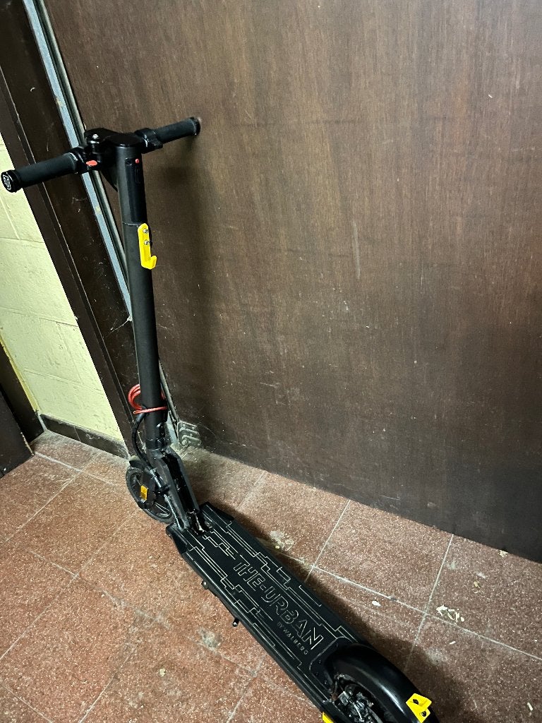 Elecktrishe step the urban, Fietsen en Brommers, Ophalen, Gebruikt, Elektrische step (E-scooter), Urban glide