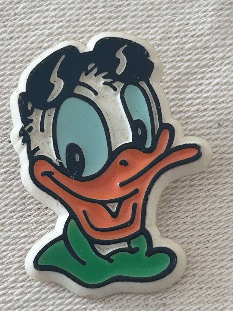Broche épingle Donald vintage, Enlèvement ou Envoi, Utilisé, Figurine
