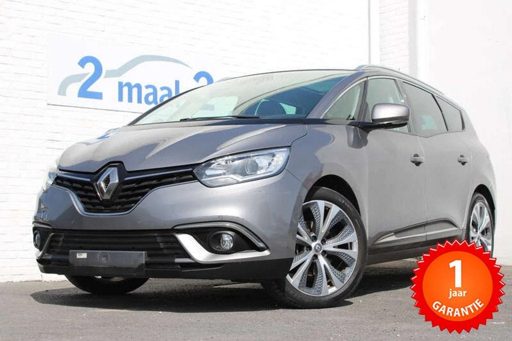 Renault Grand Scénic 1.2 7pl full option inclusief garantie, 1197 cm³, Argent ou Gris, Achat, Euro 6