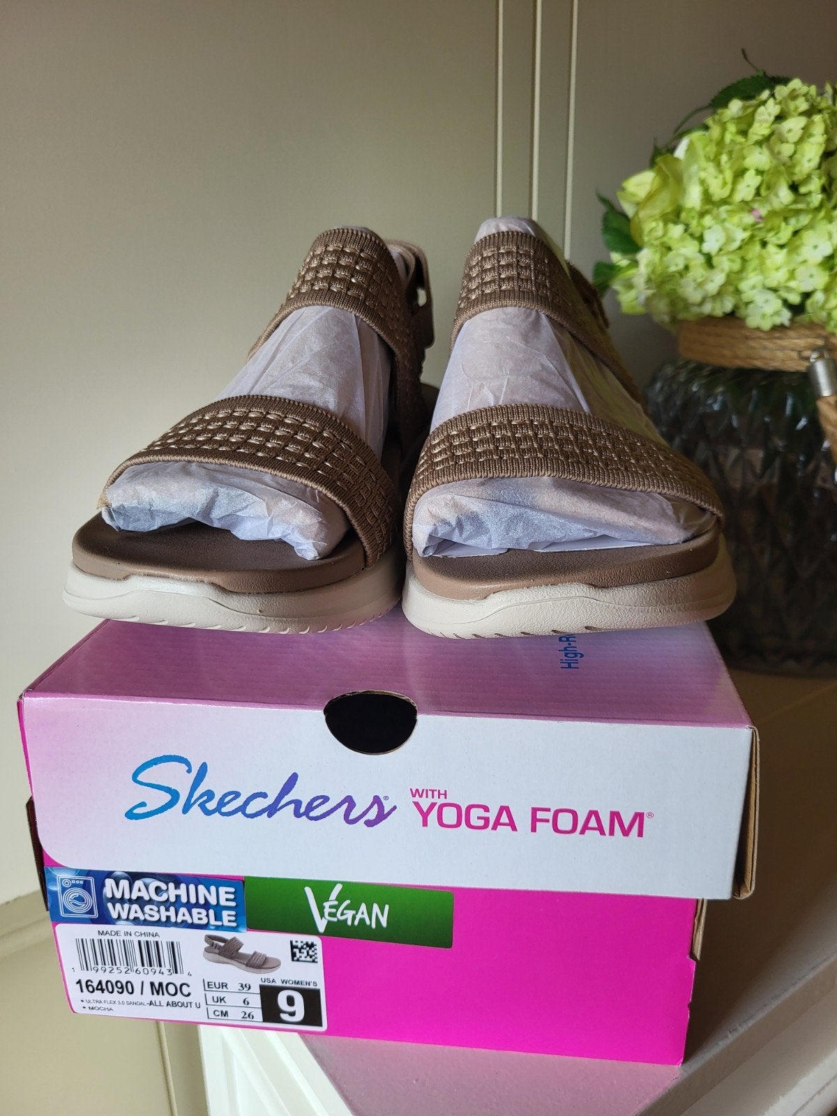 SKECHERS - YOGA FOAM - MAAT 39 - BEIGE, Kleding | Dames, Ophalen of Verzenden