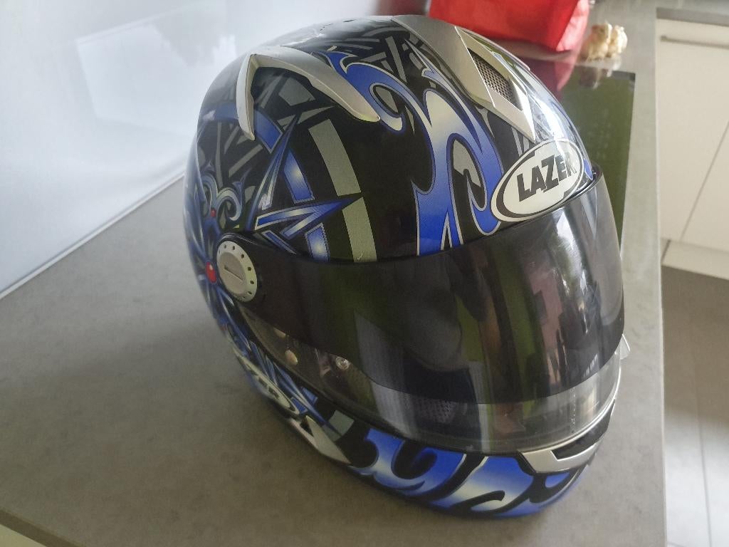 helm lazer medium, Motoren, Kleding | Motorhelmen, Ophalen of Verzenden, Lazer