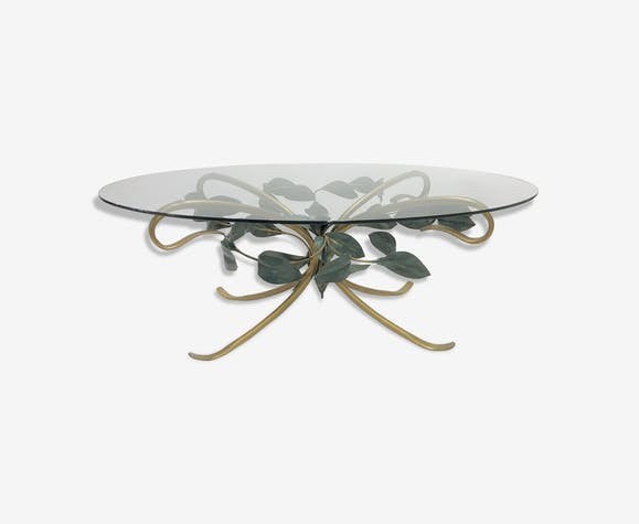 Vintage salontafel 1970-Hollywood Regency Florentijnse stijl, Antiek en Kunst, Ophalen
