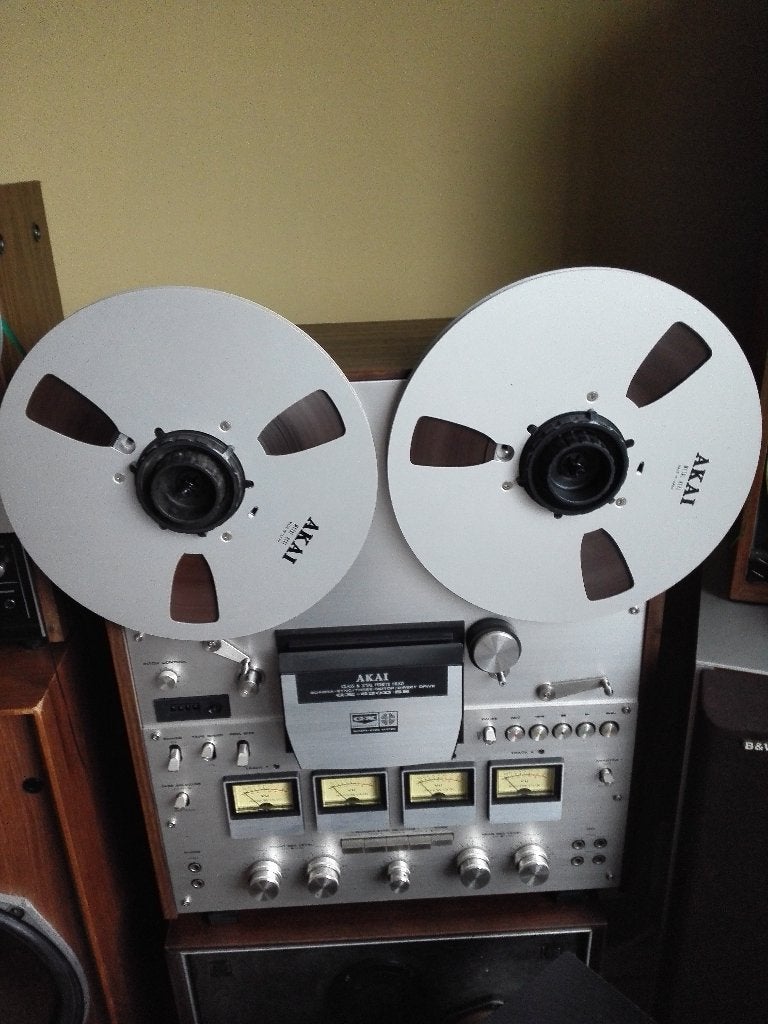 AKAI GX 630D SS/stereo en quadro,4 track/in perfecte staat, Audio, Tv en Foto, Bandrecorder, Ophalen, Bandrecorder