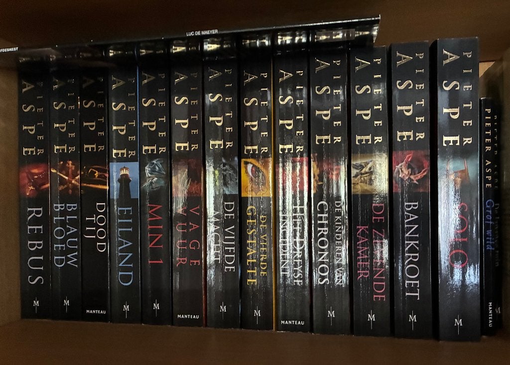 Boeken van Aspe, Ophalen, Zo goed als nieuw, Pieter Aspe