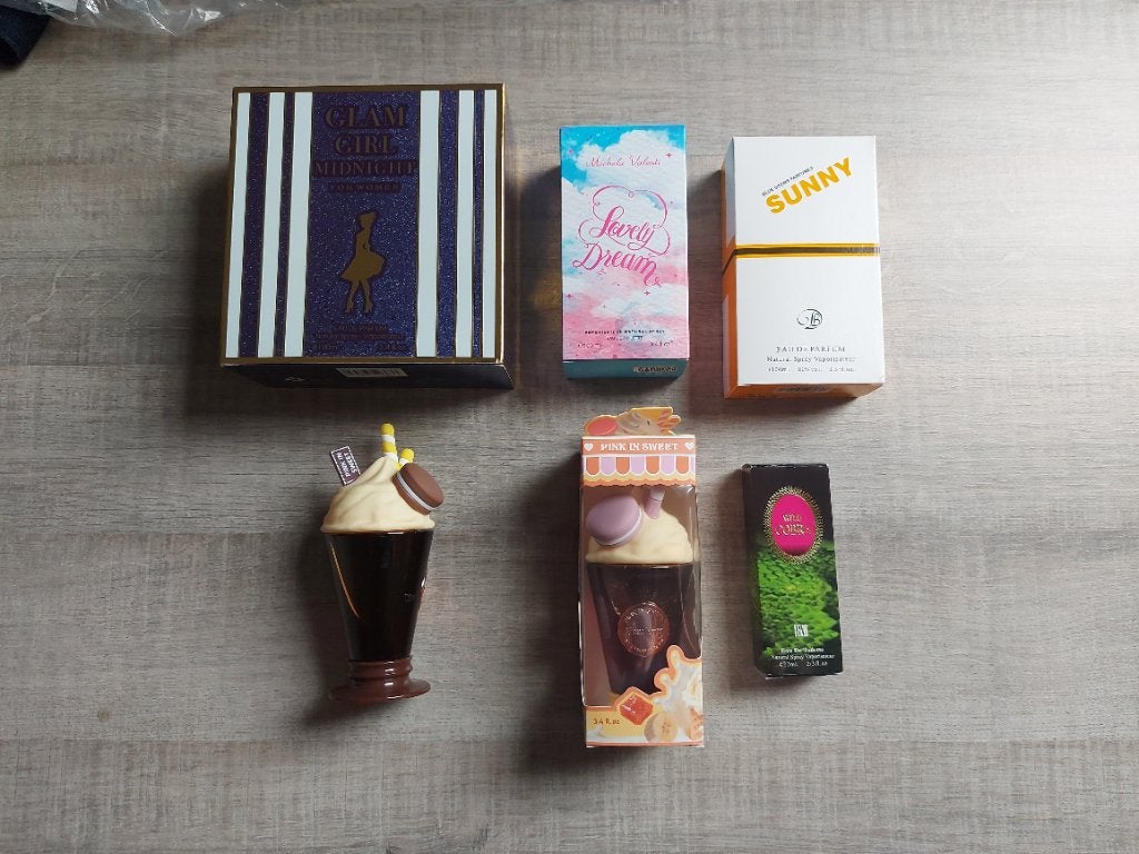 Verschillende parfums (6 stuks), Handtassen en Accessoires, Verzenden, Nieuw