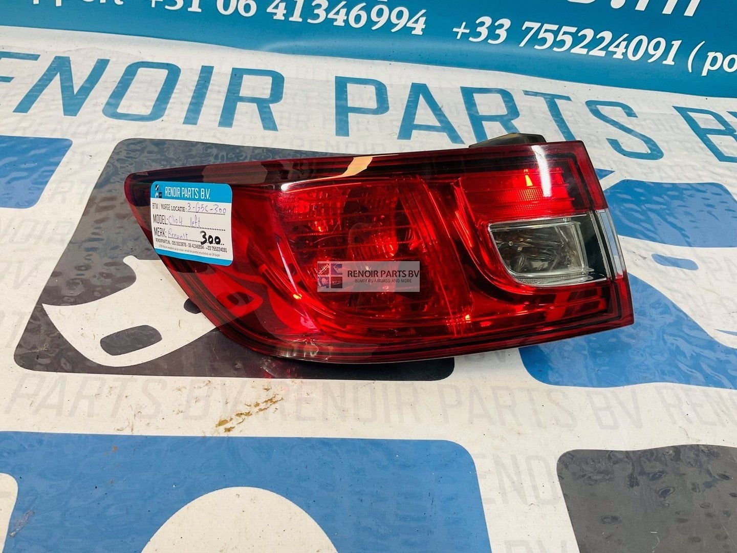 Achterlicht Renault Clio 265554091R Links 3-G5C-300, -, Utilisé, -, Enlèvement ou Envoi