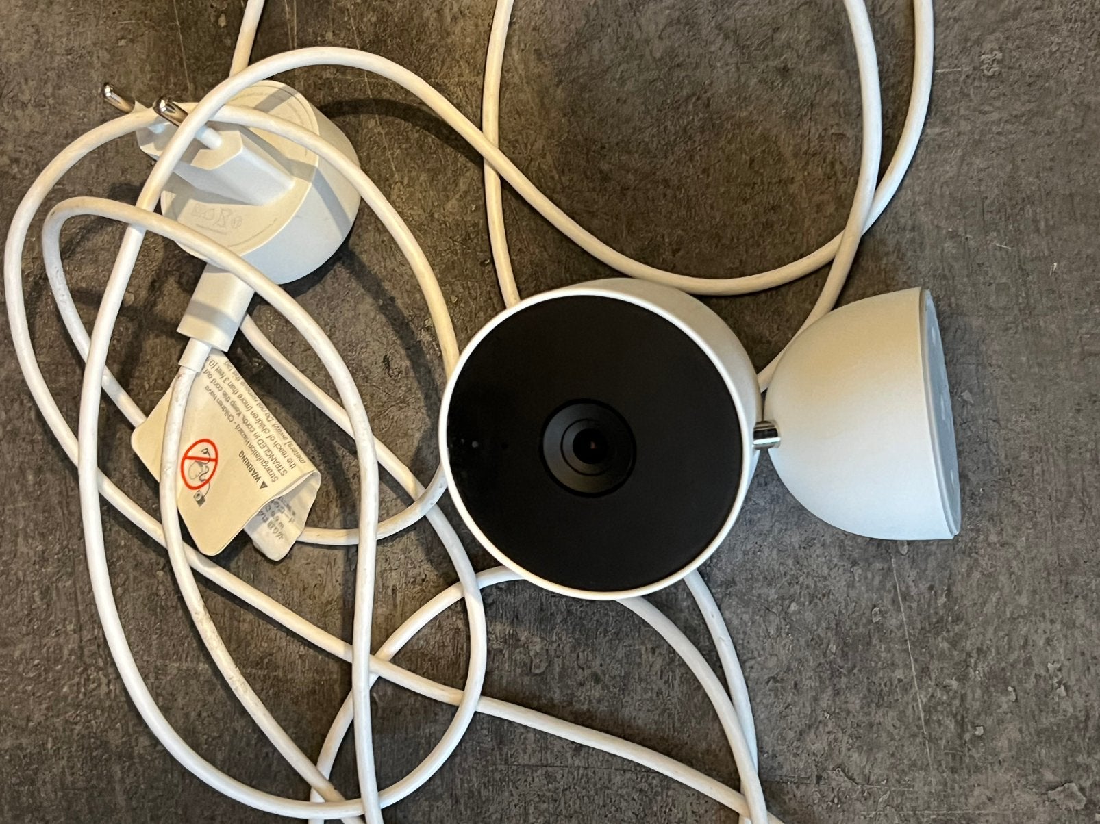 Google Nest Cam Indoor (Bedraad, 2e generatie), Enlèvement ou Envoi, Utilisé