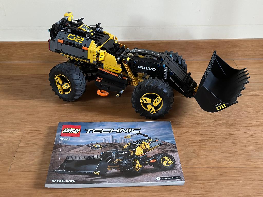 Lego Technic 42081 Volvo Concept Wheel Loader ZEUX, Enlèvement ou Envoi, Lego, Ensemble complet, Instructions incluses
