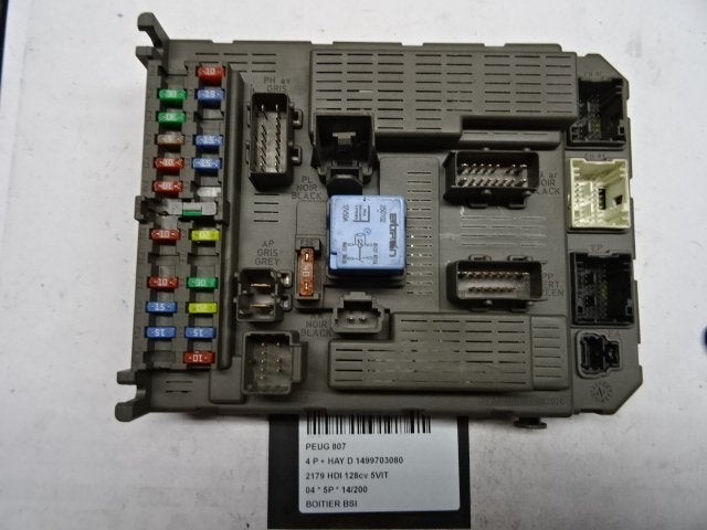 ORDINATEUR UNITE COMMANDE ELECTRONIQUE 807 (1499703080), Autos : Pièces & Accessoires, Utilisé, Peugeot