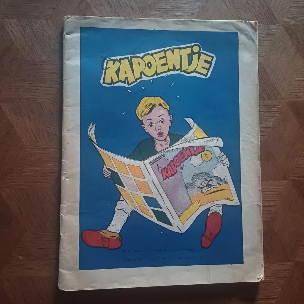 t' Kapoentje stripverhaal 1952, Boeken, Stripverhalen, Ophalen of Verzenden