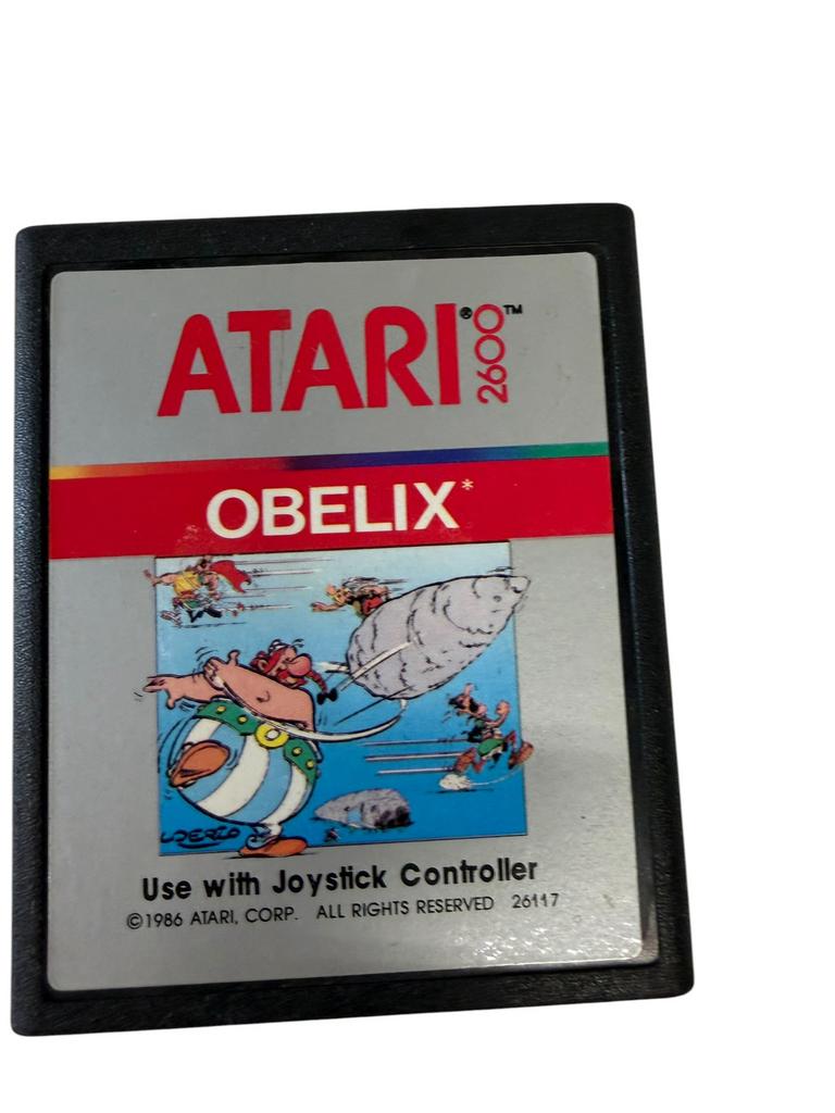 Vintage video game ATARI 2600 'Obelix', Games en Spelcomputers, Games | Atari, Ophalen, Gebruikt, Atari 2600