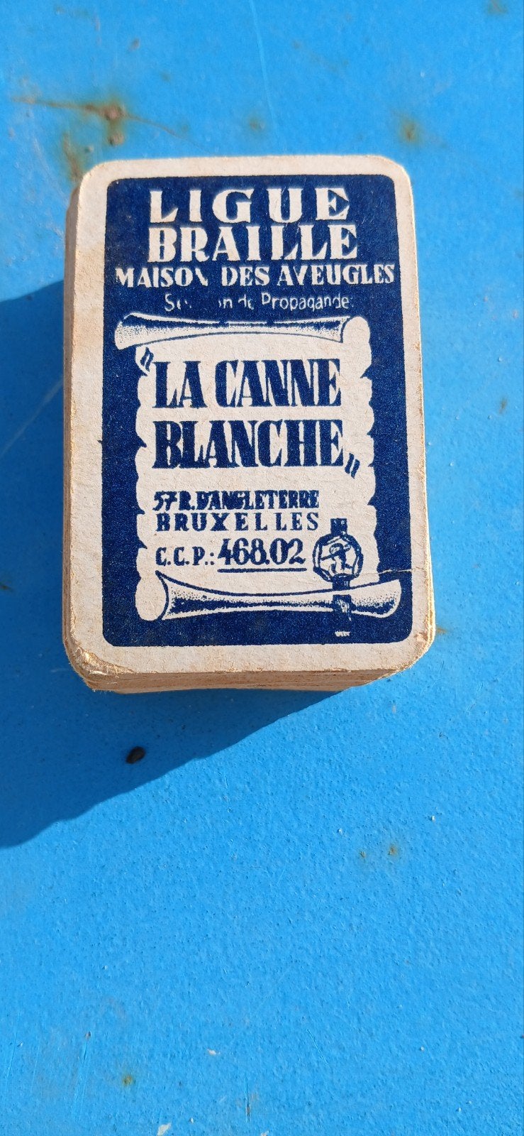 vintage speelkaarten, Collections, Enlèvement ou Envoi, Utilisé