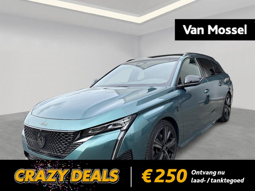 Peugeot 308 1.5 BlueHDi 130 S&S EAT8 GT, Stof, Gebruikt, Zwart, 131 pk