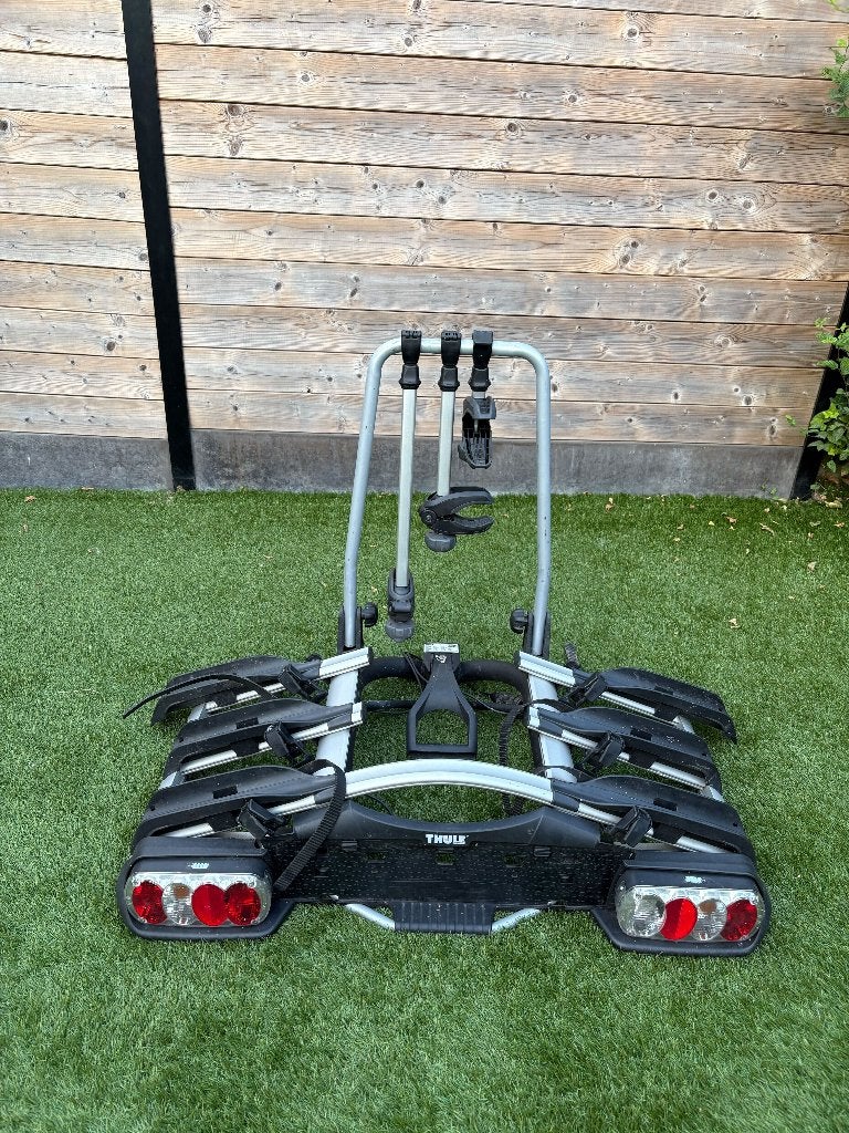 Thule EuroWay G2 922 (fietsdrager voor 3 fietsen), Enlèvement, 3 vélos ou plus, Utilisé, Support d'attelage