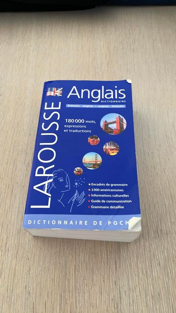 Dictionnaire anglais français, Ophalen of Verzenden, Zo goed als nieuw