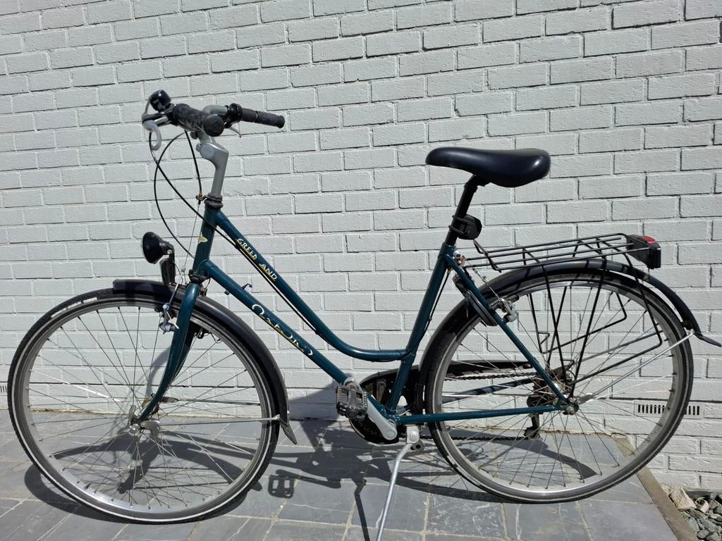 Vintage dames fiets, Fietsen en Brommers, Minder dan 10 versnellingen, Gebruikt, 26 inch, Velgrem