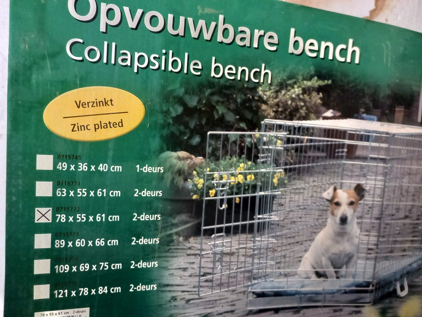 Bench voor honden medium, Dieren en Toebehoren, Ophalen
