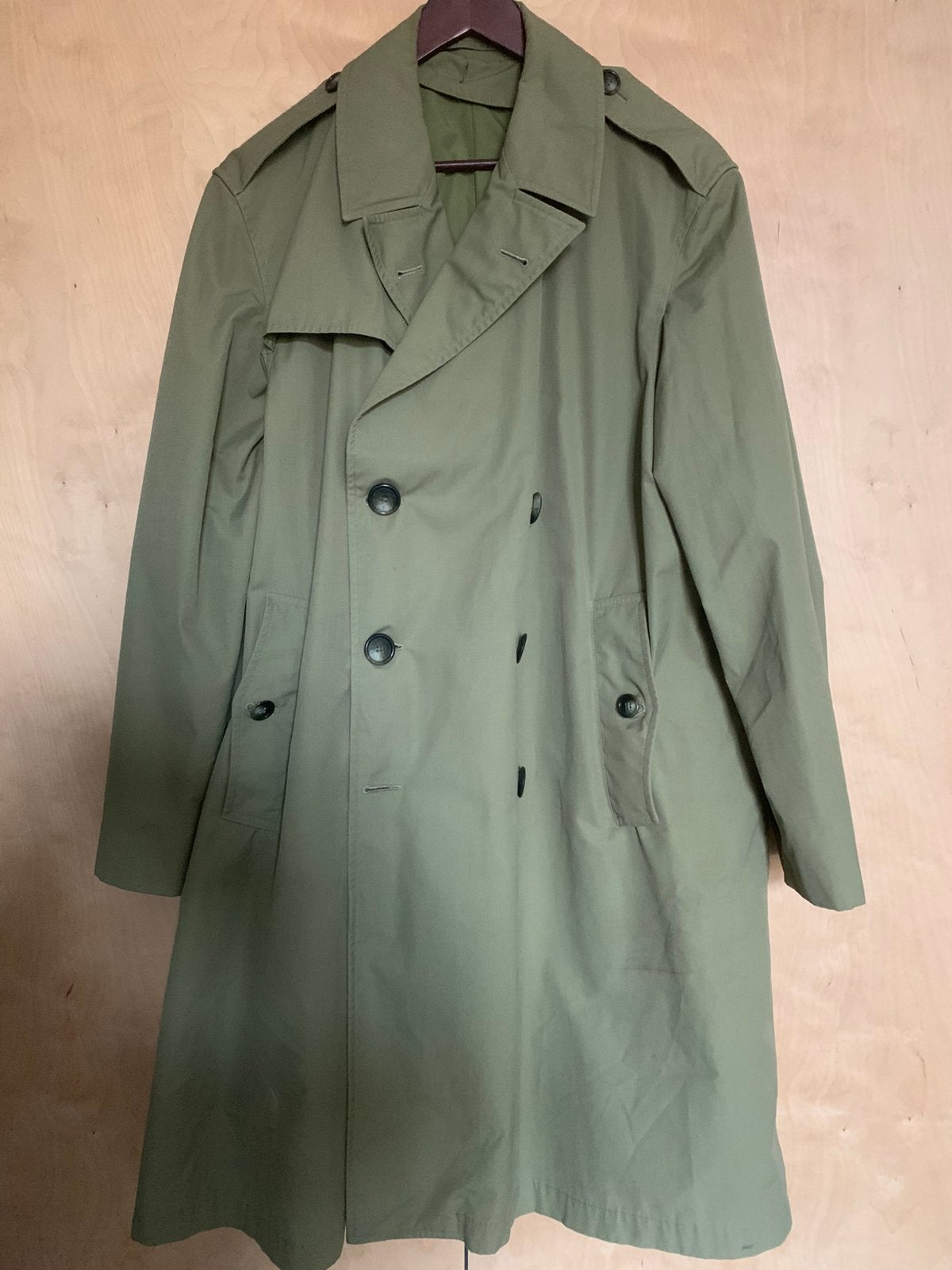 Imperméable militaire vintage armée, kaki clair XXXL, Enlèvement ou Envoi, Comme neuf