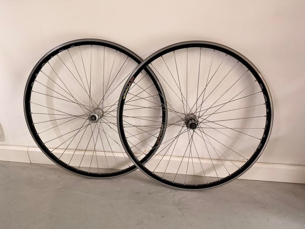 Wielset Rigida DPX, Fietsen en Brommers, Staal, Zo goed als nieuw, Racefiets, Ophalen