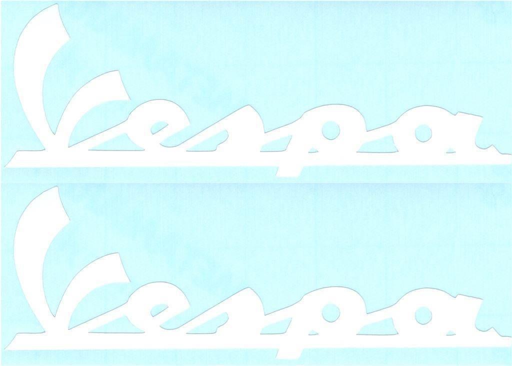 Vespa sticker set #8, Motoren, Accessoires | Stickers, Verzenden