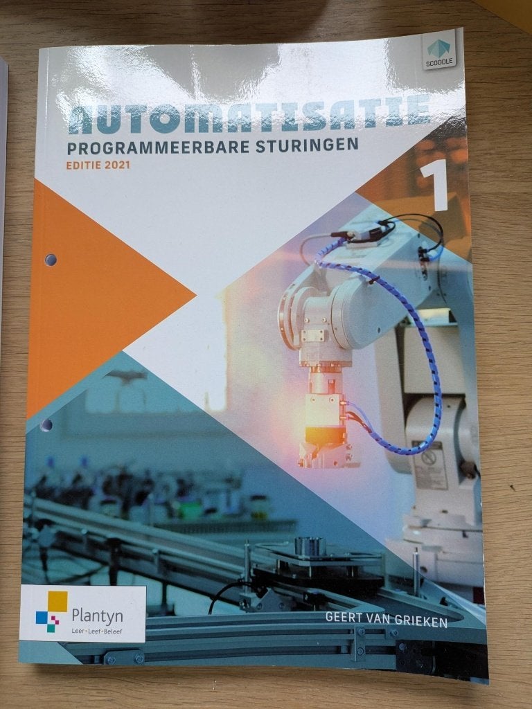 Lesboek 'Automatisatie: programmeerbare sturingen', Nieuw, Ophalen of Verzenden, Elektrotechniek, Plantyn