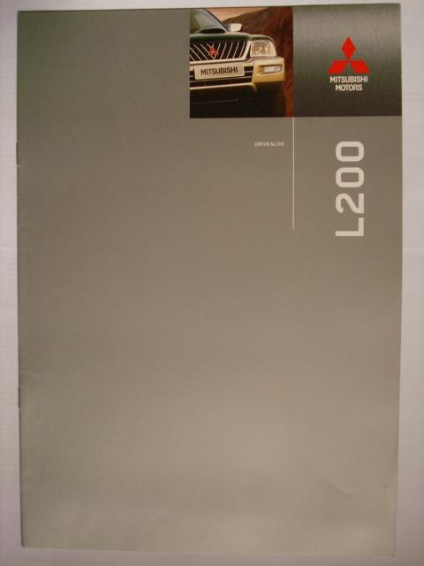 Mitsubishi L200 spécifications 2004 Brochure Catalogue Prosp, Envoi, Comme neuf, Mitsubishi