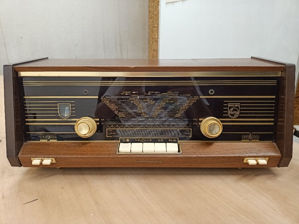Vintage Philips Radio, Enlèvement, Utilisé, Radio