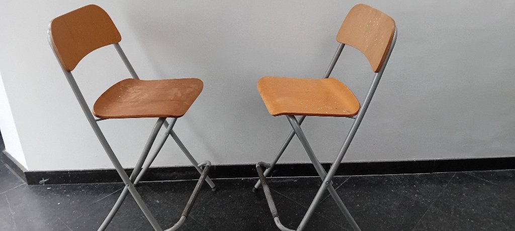 2 chaises hautes de bar, Ophalen, Gebruikt, Twee, Overige kleuren