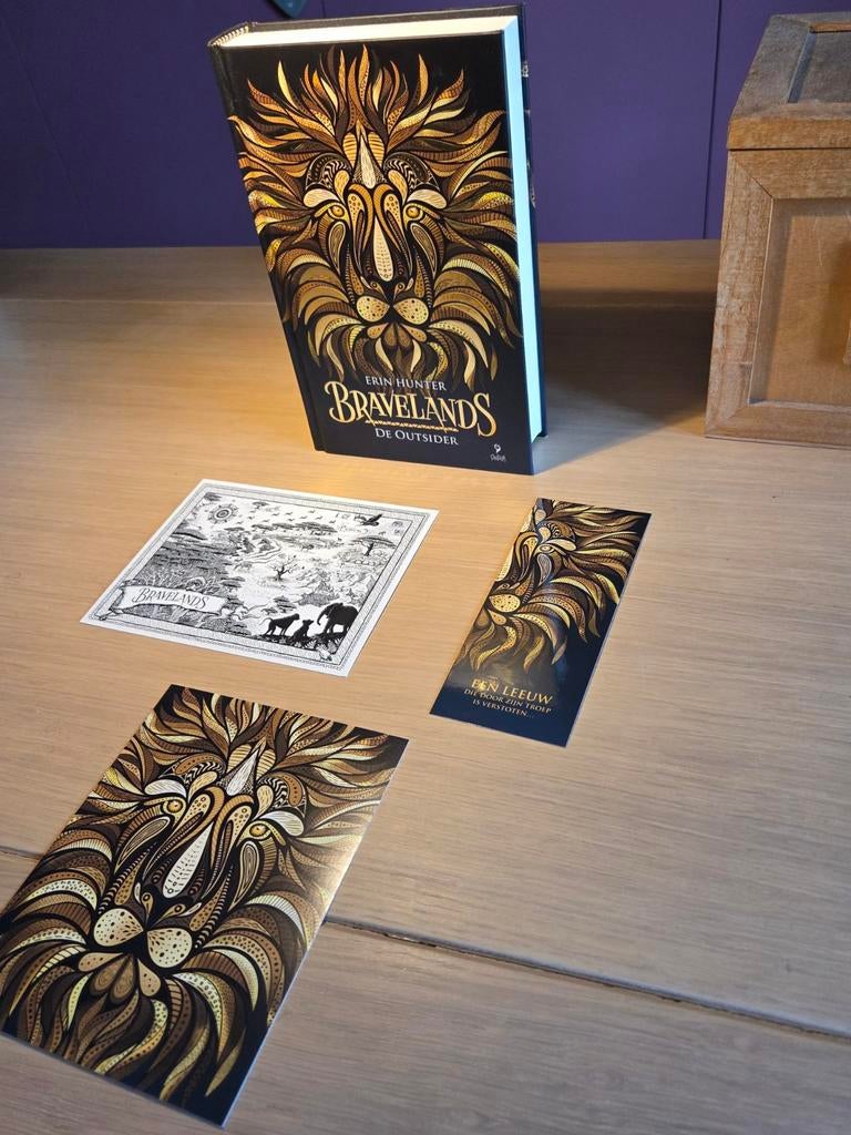 Erin Hunter - Bravelands: De Outsider (Boek 1), Erin Hunter, Nieuw, Ophalen of Verzenden, Fictie