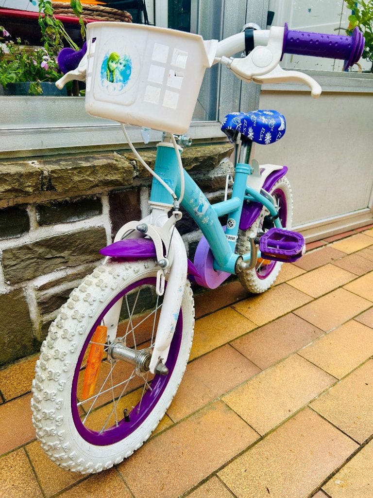 Vélo reine des neiges, Frein sur jante, Enlèvement, Utilisé, 14 pouces ou moins