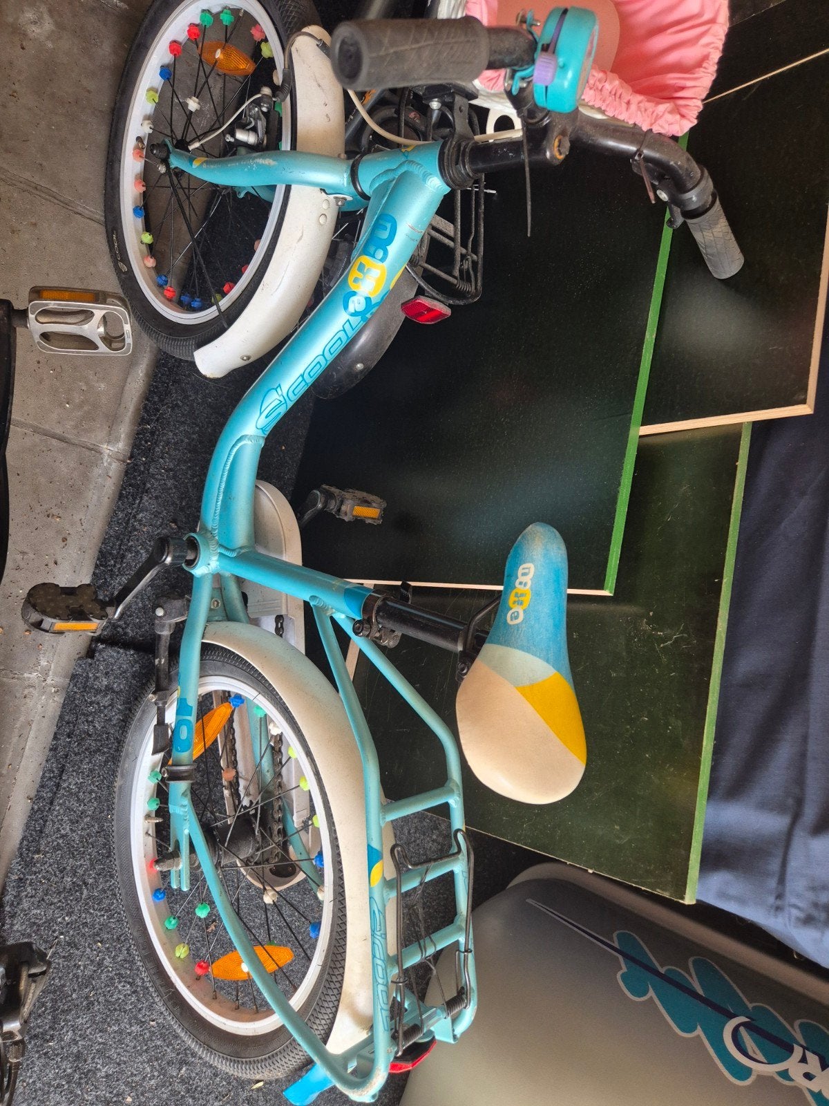 Stabiele kinderfiets met handrem en terugtraprem 18 inch, Ophalen