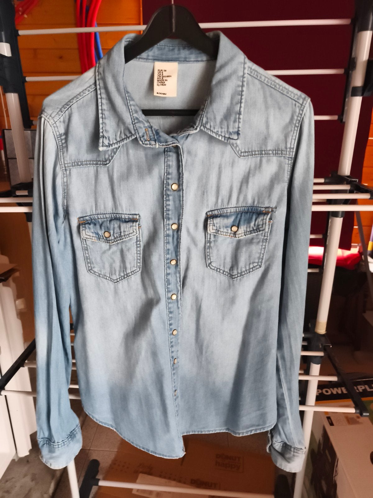 jeans hemd, Kleding | Dames, Ophalen, Maat 38/40 (M)