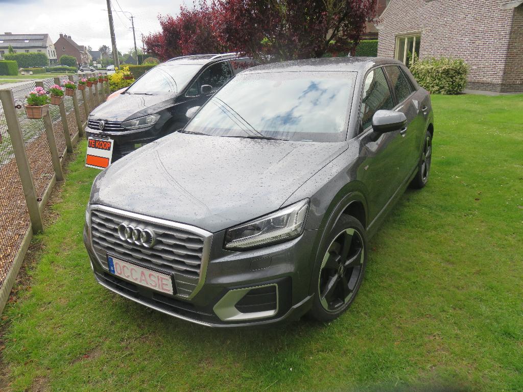 audi q2  1400 tfsi S LINE ..LEDER..07/2018, Voorwielaandrijving, 4 cilinders, Bluetooth, Leder
