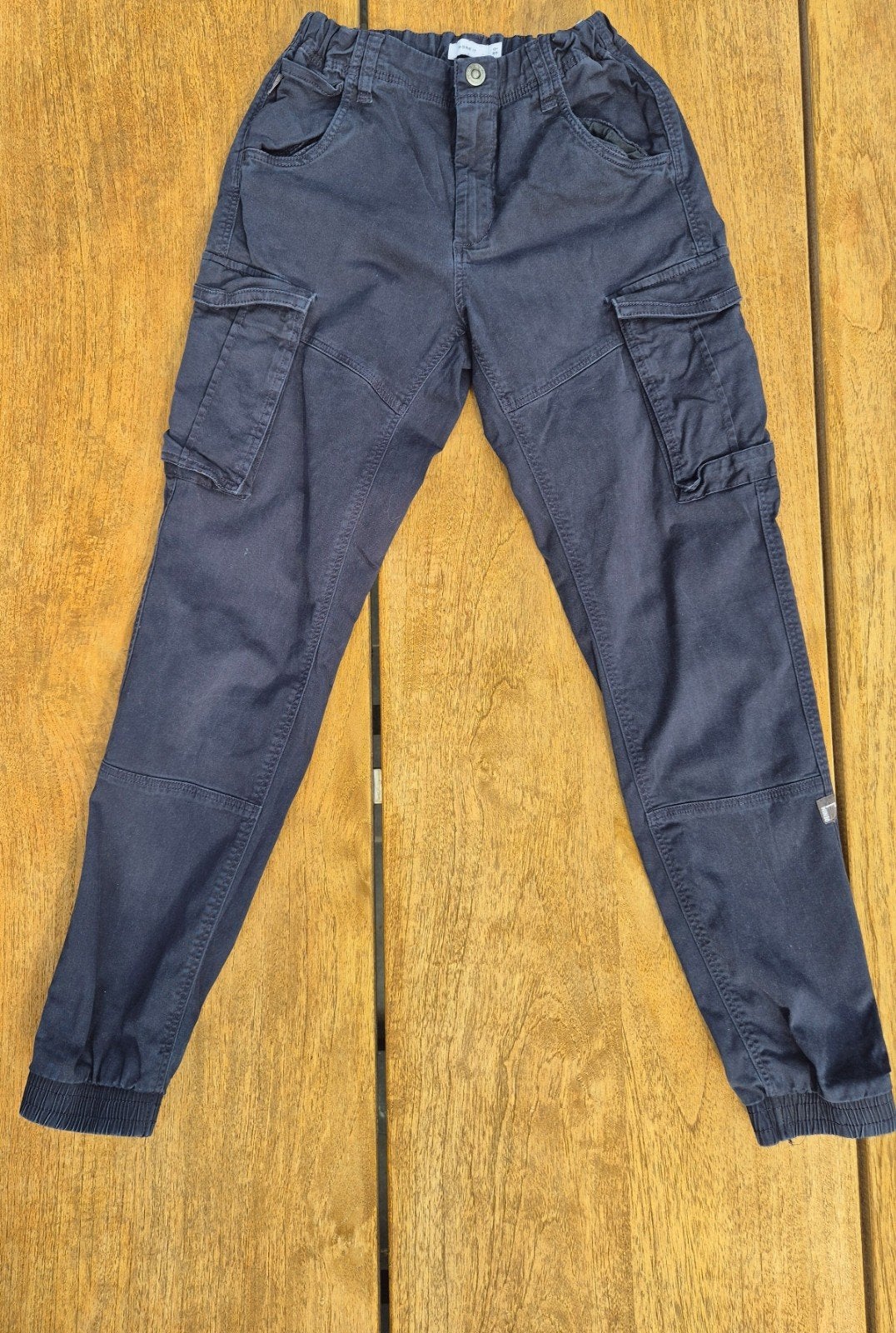 Pantalon cargo bleu Name It (158, 13 ans), Enlèvement ou Envoi, Porté, Bleu, Name It