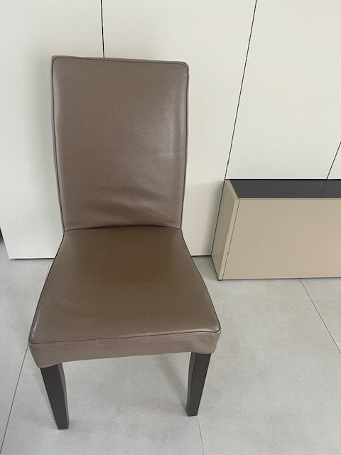 stoelen, Maison & Meubles, Chaises, Moderne stijl, Brun, Enlèvement, Cuir