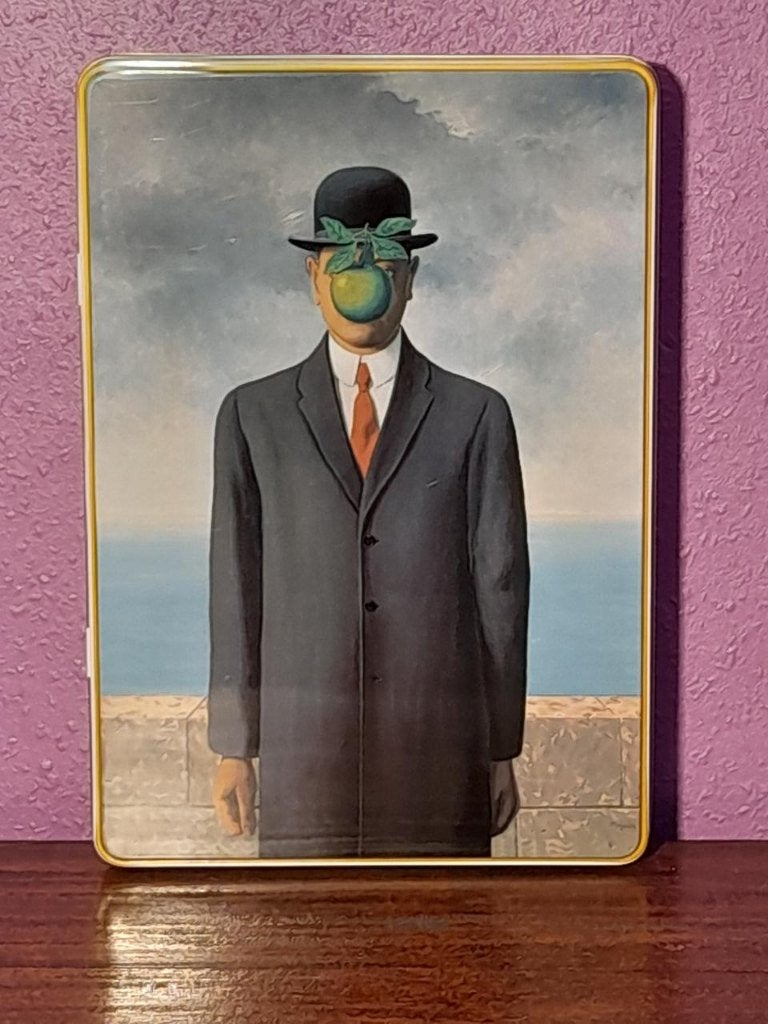 Boîte Métal Magritte - Pomme, Enlèvement, Comme neuf
