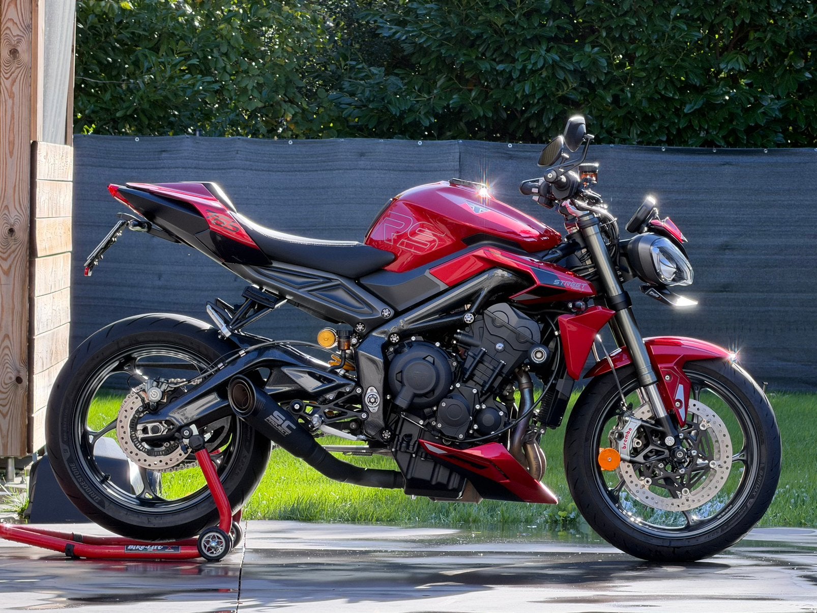 Triumph street triple 765 RS, Motos, Permis Moto A, Occasion, Plus de 35 kW, Particulier