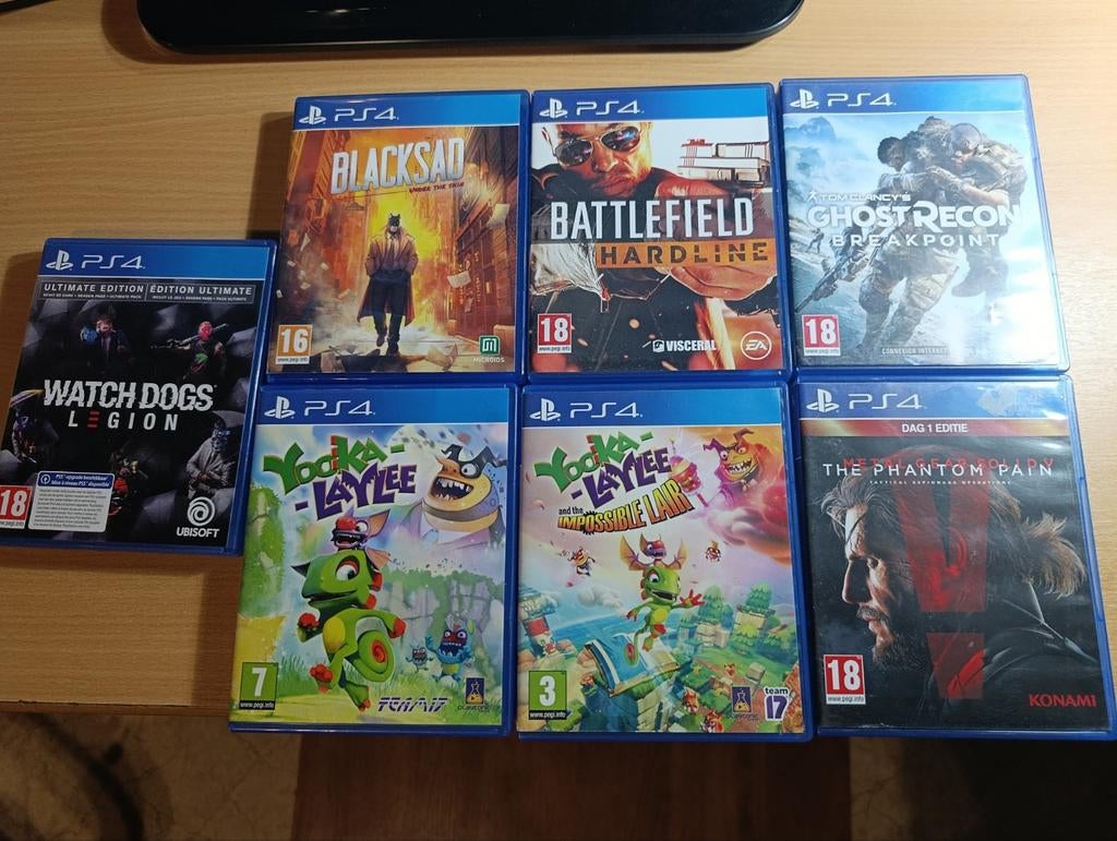 PS4 Games, Enlèvement ou Envoi