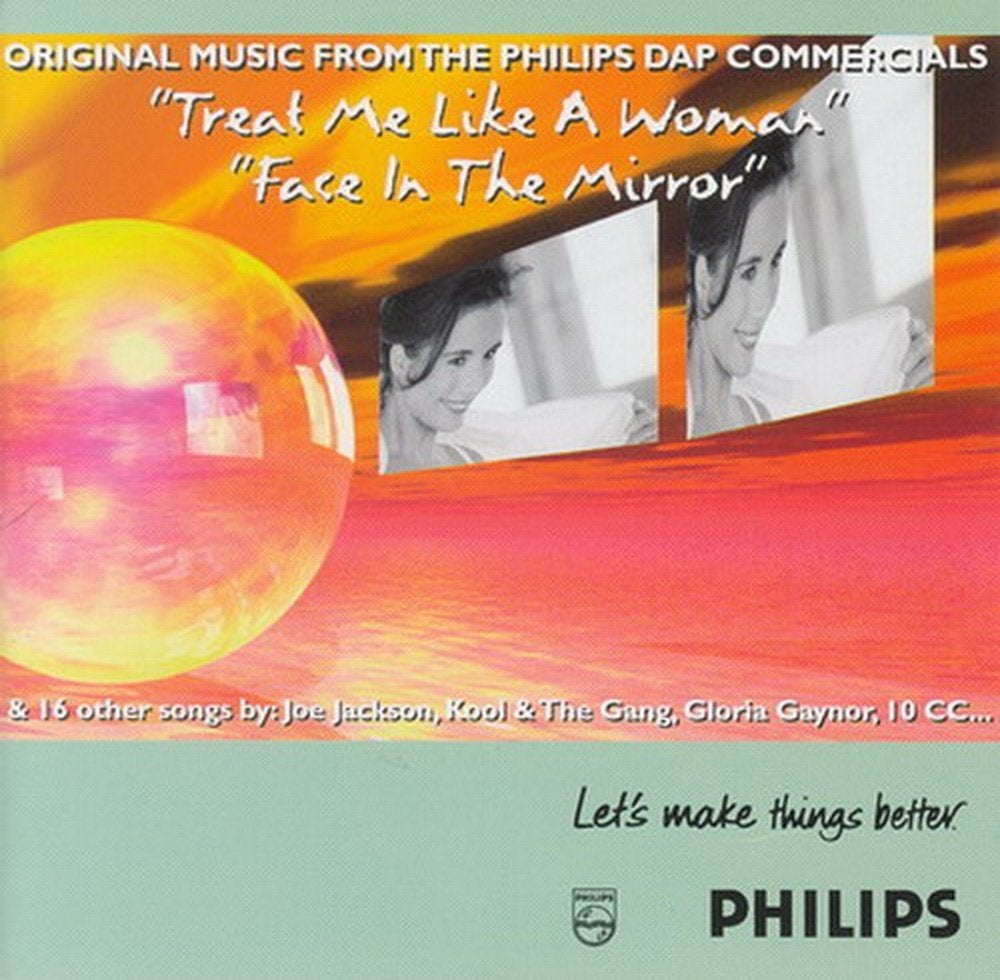 CD * TREAT ME LIKE A WOMAN - Original Philips Commercials, Enlèvement ou Envoi, Comme neuf