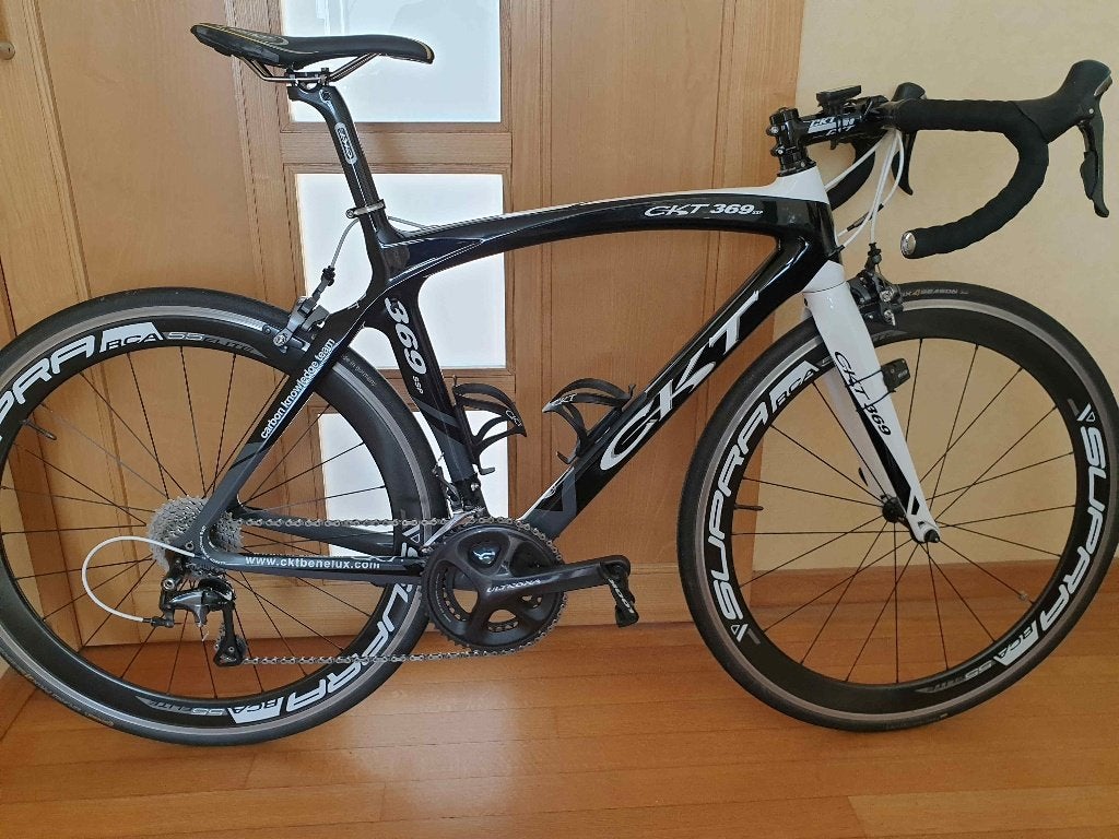 Aero Carbon Racefiets - Ultegra 11 sp - Supra RCA 55 Carbon, Autres marques, Frein sur jante, Enlèvement, Utilisé