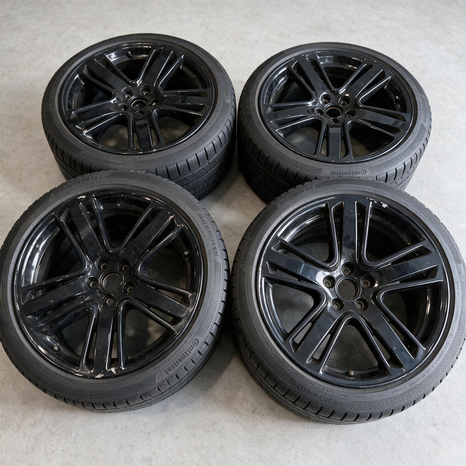 18 inch velgen met winterbanden 5x112, Autos : Pièces & Accessoires, Pneus hiver, Véhicule de tourisme, Enlèvement, Utilisé