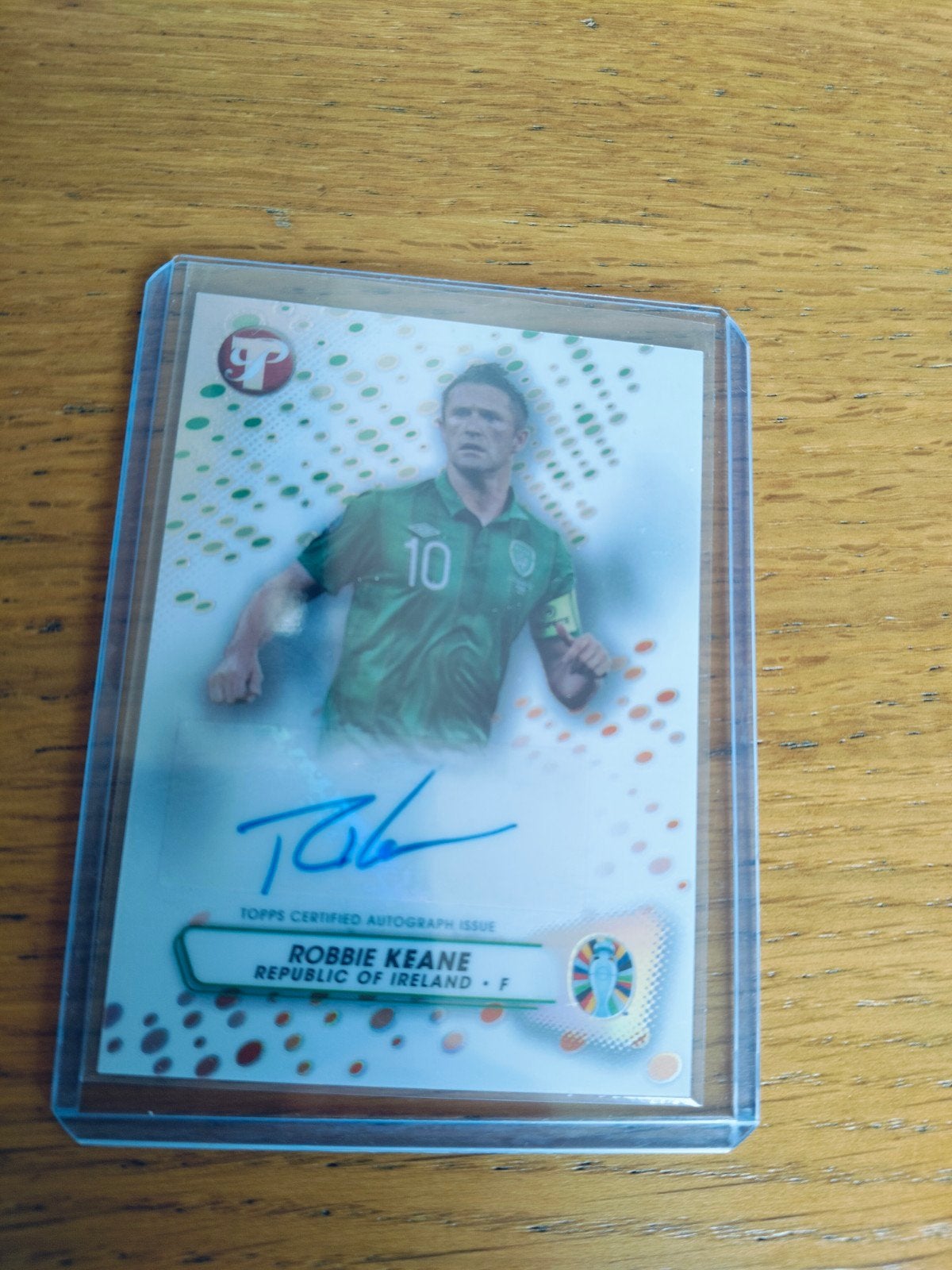 Road to Euro 2024 Robbie Keane Ierland autograph, Ophalen of Verzenden